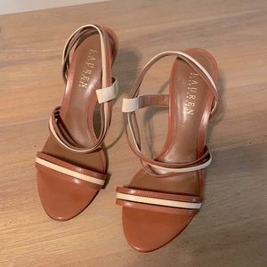 Ralph Lauren heels.  Size 8